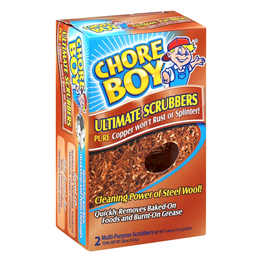 CHORE BOY COPPER SCRUBBER 1 CT 2 PK OPEN STOCK